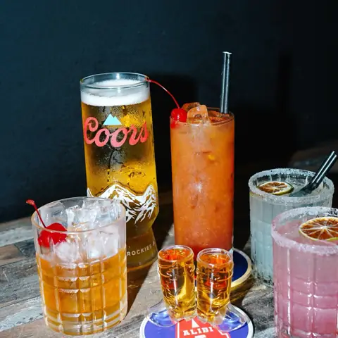 Coors beer and cocktails