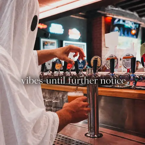 Ghost pouring a beer at the Alibi taps